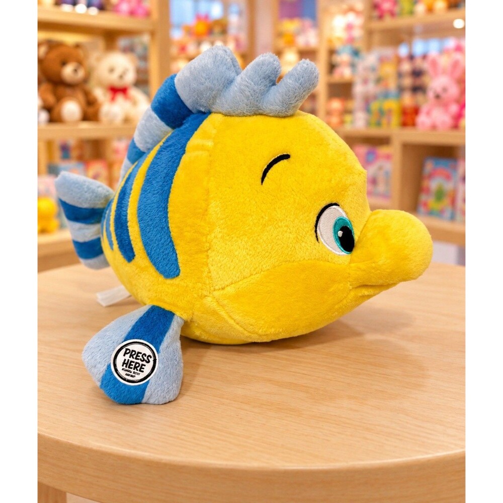Interactive Talking Flounder The Little Mermaid Flounder